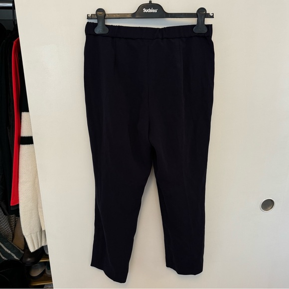 Theory Navy Blue Work Pants - Picture 8 of 9